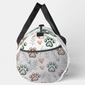 Leafy Paw Print Pet Travel Plunjezak (Rechts)