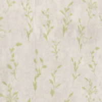 Leafy Shabby Chic Gedempt Antiek  Beige