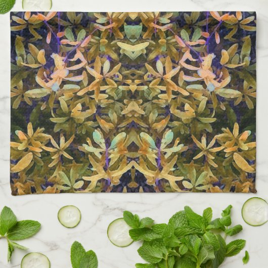 Leafy Tapestry Theedoek (Gevouwen)