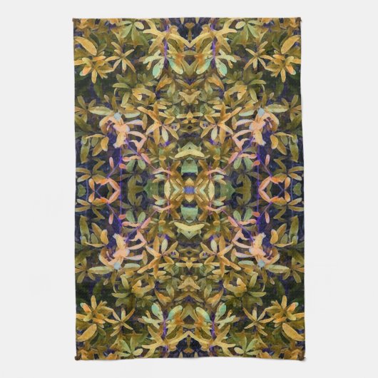 Leafy Tapestry Theedoek (Verticaal)