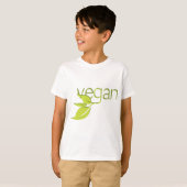 Leafy Vegan T-shirt (Voorkant volledig)