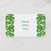 Leafy Visitekaartje (Achterkant)