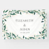 Leafy Wedding  Banner (Horizontaal)