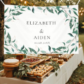Leafy Wedding Banner