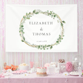 Leafy Wedding  Banner