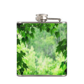 Leafy Wedding Brides Heupfles (Achterkant)