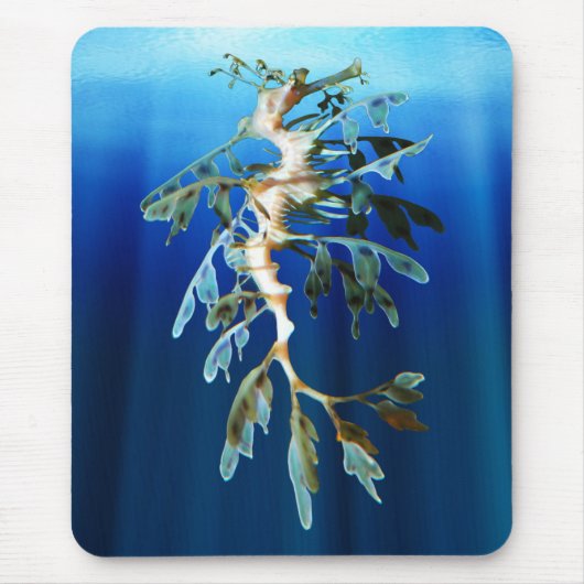 Leafy Zee Dragon Mousepad Muismat (Voorkant)