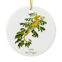 Leafy Zee Dragon  Ornament
