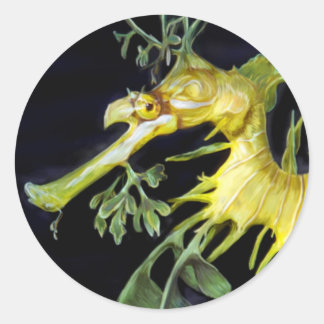 Leafy Zee Dragon Ronde Sticker