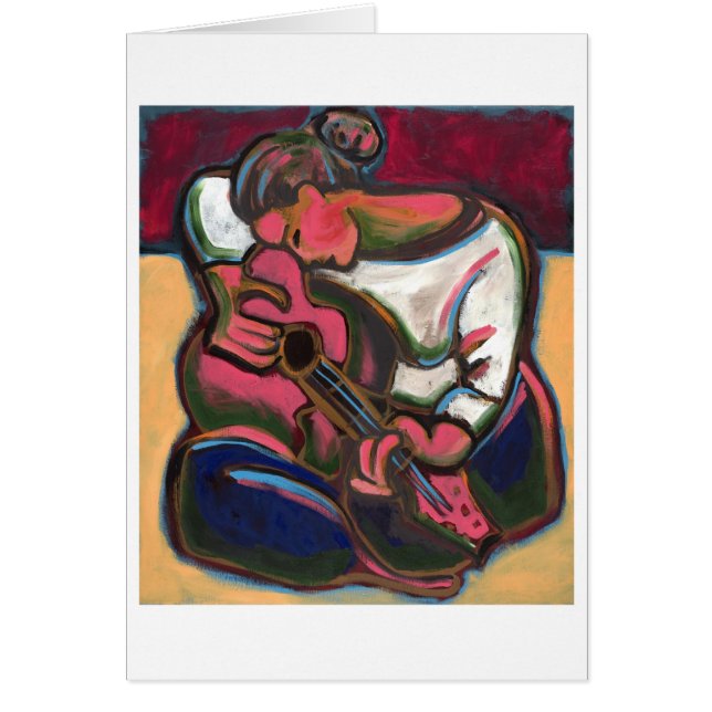 Leah Plays Guitar (Voorkant)