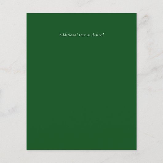 LeahG BUDGET PHOTO Enregistrer les dates Modèles (Dos)