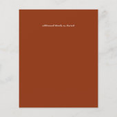 LeahG BUDGET PHOTO Épargnez les Dates Feuilles Aqu (Dos)