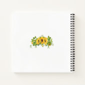 LeahG Budget Sunflower Wreath Bucket List Journal (Dos)