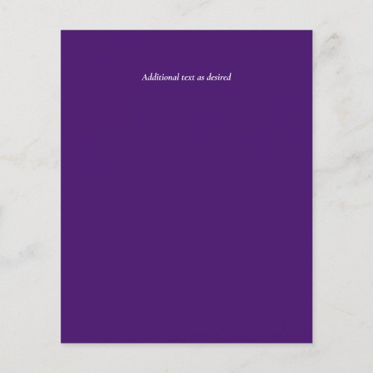 LeahG BUDGET Trouw Uitnodiging Northern Lights Paa (Achterkant)