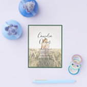 LeahG Emerald Forest Green Wedding INVITE Flyer (Enkel)