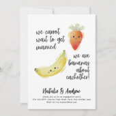 LeahG Grappige Mooie Zomer Bruiloft Borrel Fruit W Kaart (Voorkant)