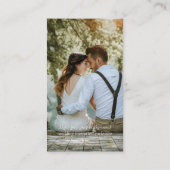 LeahG RSVP QR Code Détails de la photo Carte Maria (Dos)