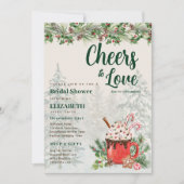 LeahG Winter Cheer Hygge Vrijgezellenfeest bruilof Kaart (Voorkant)