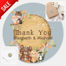 LeahG's Custom Cutesy Woodland Animals Baby shower
