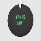 Lean is Law Fitness Personal Trainer Bodybuilding (devant)