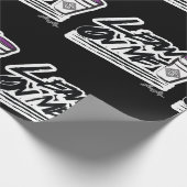 Lean op m'n dubbelbeker matte wrappingpapier cadeaupapier (Hoek)