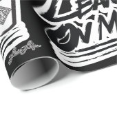 Lean op m'n dubbelbeker matte wrappingpapier cadeaupapier (Rol Hoek)