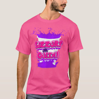 Lean Paarse Drink Codeine Syrup Sizzurp Queen Hip T-shirt
