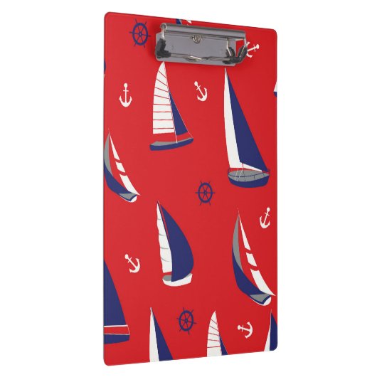 Lean Sailboat Pattern Klembord (Rechts)