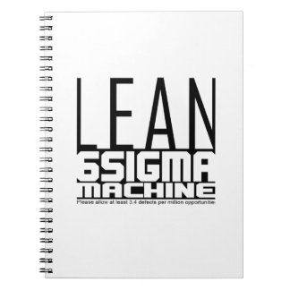 Lean Six Sigma Machine Notitieboek