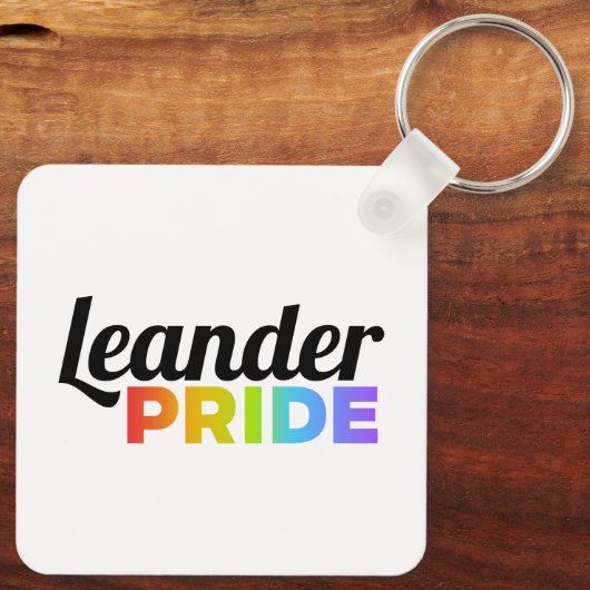 Leander Pride Keychain (Achterkant)