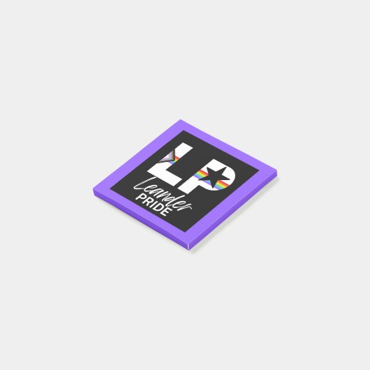 Leander Pride Post-It Notes (Schuin)