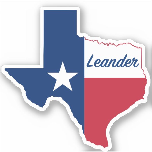 Leander TX Sticker (Voorkant)