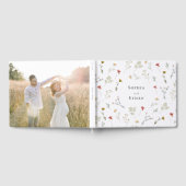 Leander Wildflower bruiloft Gastenboek (Volledig)