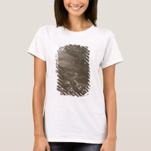 Leander zwemt over de Hellespont om zijn vuist te T-shirt