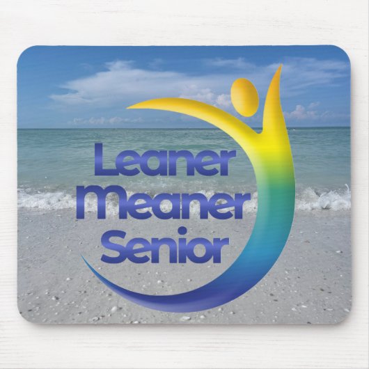 Leaner Meaner Senior Muismat, Siesta Key Edition Muismat (Voorkant)