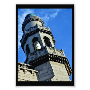 Leaning Minaret Foto Afdruk