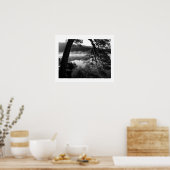 Leaning Pine op Poster Derwentwater (Keuken)