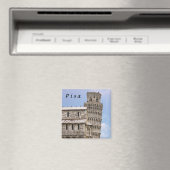 Leaning Tower of Pisa and Cathedral - Pisa, Italië Magneet (Insitu (Vaatwasser))