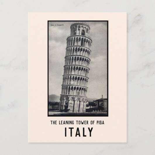 Leaning Tower of Pisa Briefkaart (Voorkant)