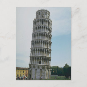 Leaning Tower of Pisa, Italië Briefkaart