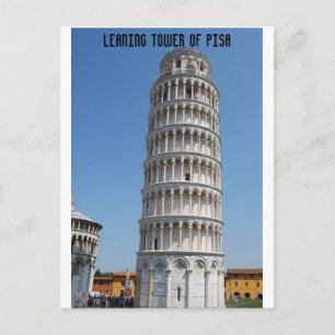 Leaning Tower of Pisa Italy Briefkaart