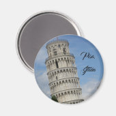 Leaning Tower of Pisa Magnet (Recto/Verso)