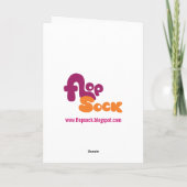 Leaning Tower Verjaardag Kaart (Achterkant)