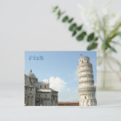 Leaningtoren Briefkaart (Staand voorkant)
