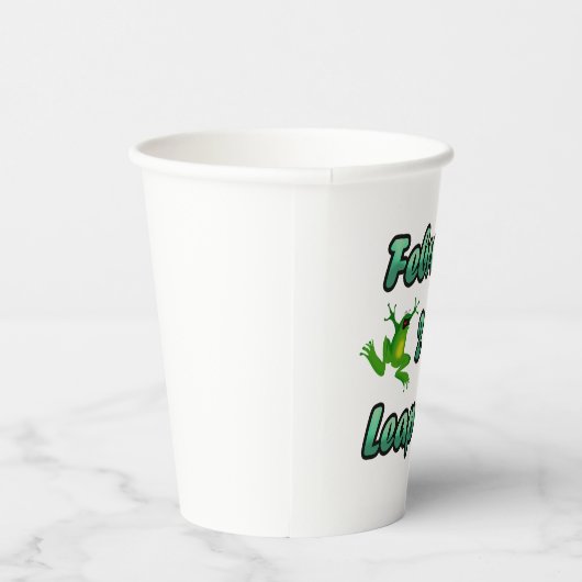 Leap Day Februari 29 Papieren Bekers (Rechts)