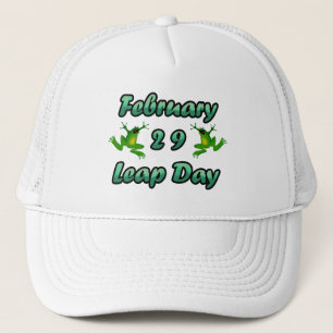 Leap Day Februari 29 Trucker Pet