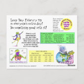 Leap Day Info Kaart (Achterkant)