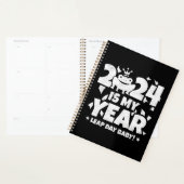 Leap Day Leaper 2024 is mijn jaar 29 feb verjaarda Planner (Display)