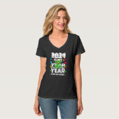 Leap Day Leapling 2024 is mijn jaar feb 29 verjaar T-shirt (Voorkant volledig)