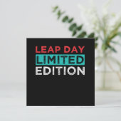 Leap Day Limited Edition 29 februari 2010 Gift Kaart (Staand voorkant)